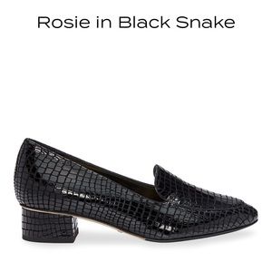Sarah Flint Rosie Leather Heeled Loafer